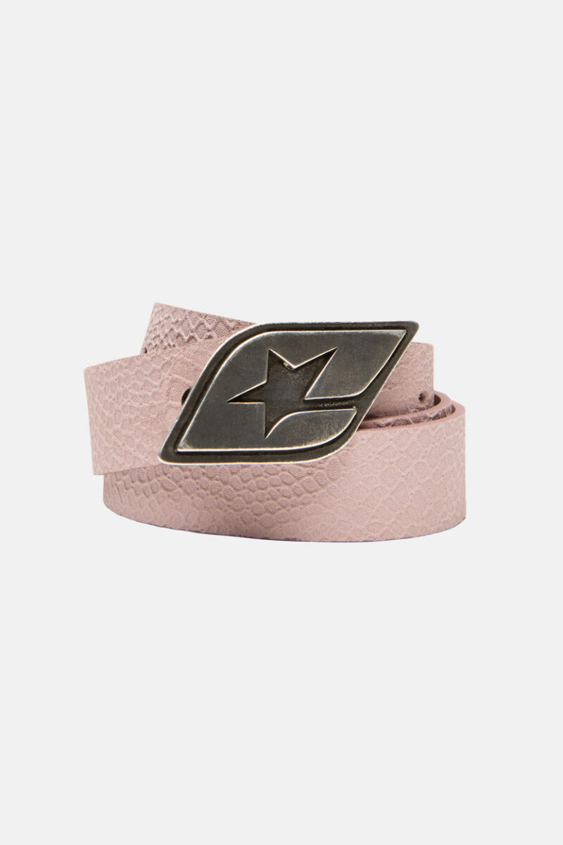 ORIGINAL LEATHER BELT PINK CROCODRILE