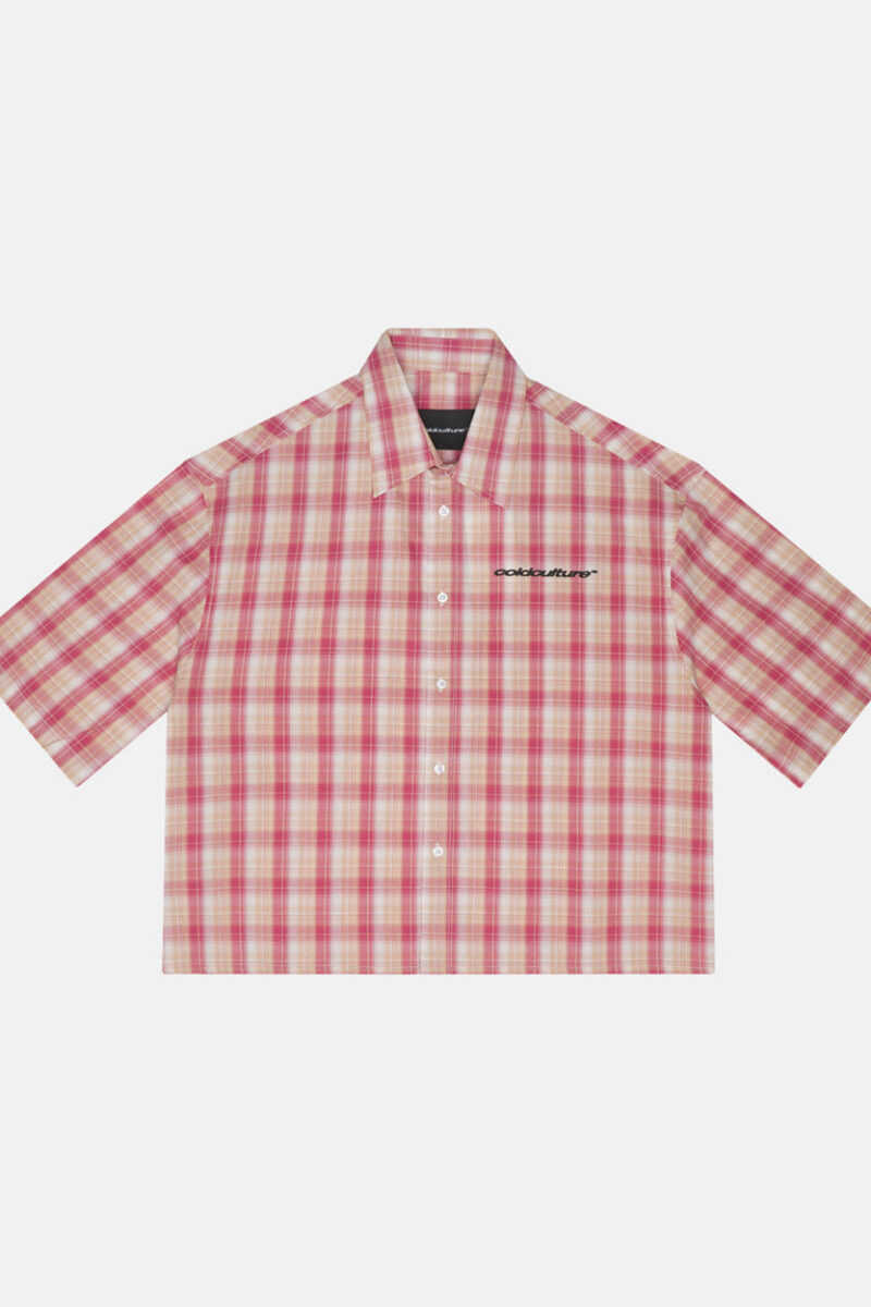 DISTORTED CHECK SHIRT