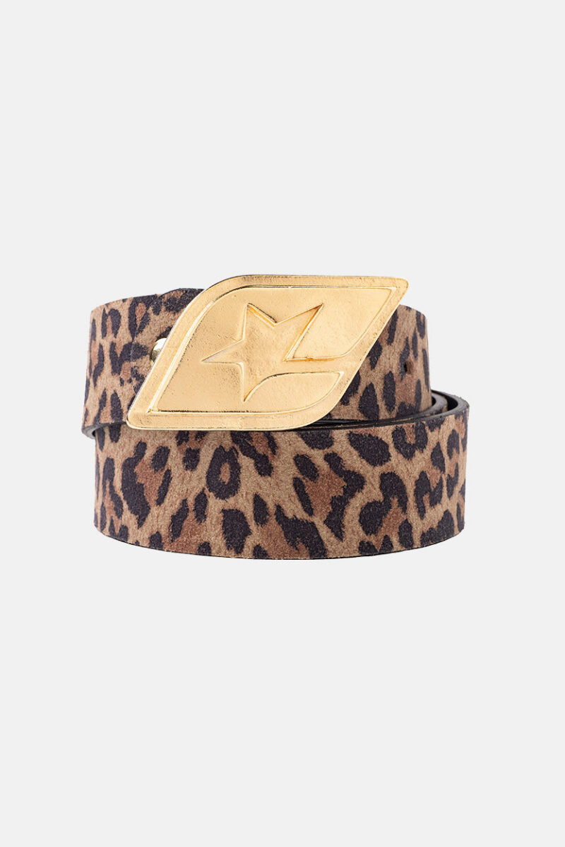 ORIGINAL LEATHER BELT LEOPARD