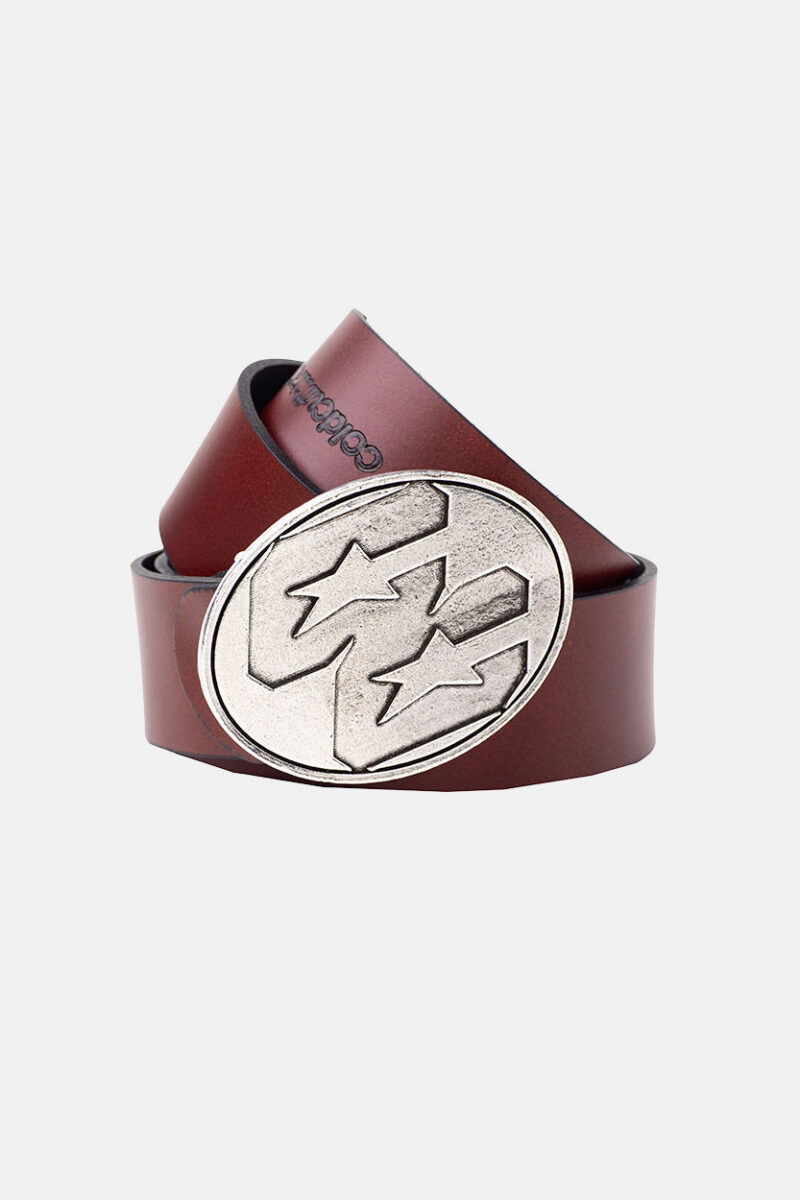DOUBLE C LEATHER BELT ROBLE