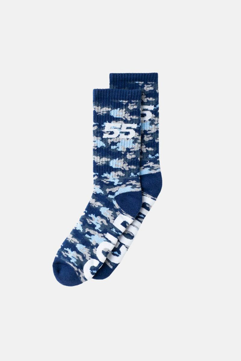 55 SOCKS BLUE CAMO