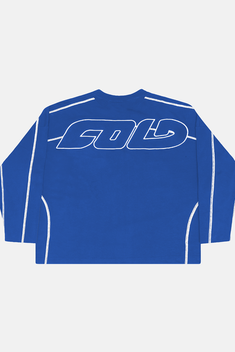 ROLLER LONGSLEEVE TEE VIBRANT BLUE
