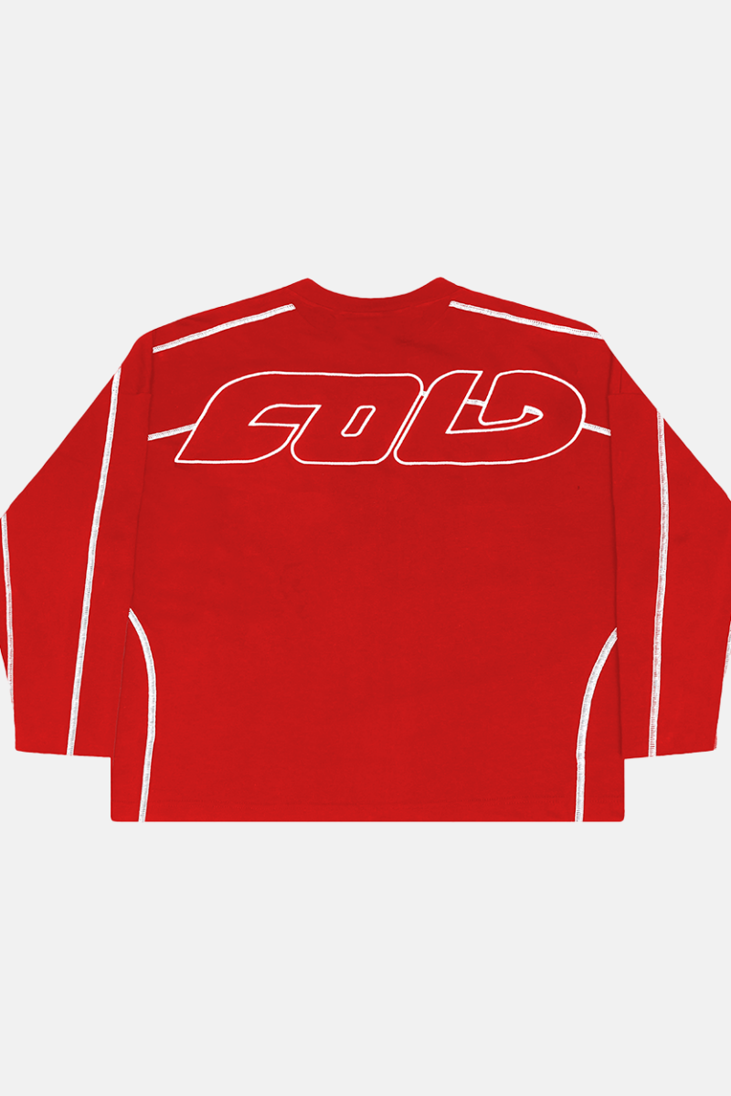 ROLLER LONGSLEEVE TEE RED