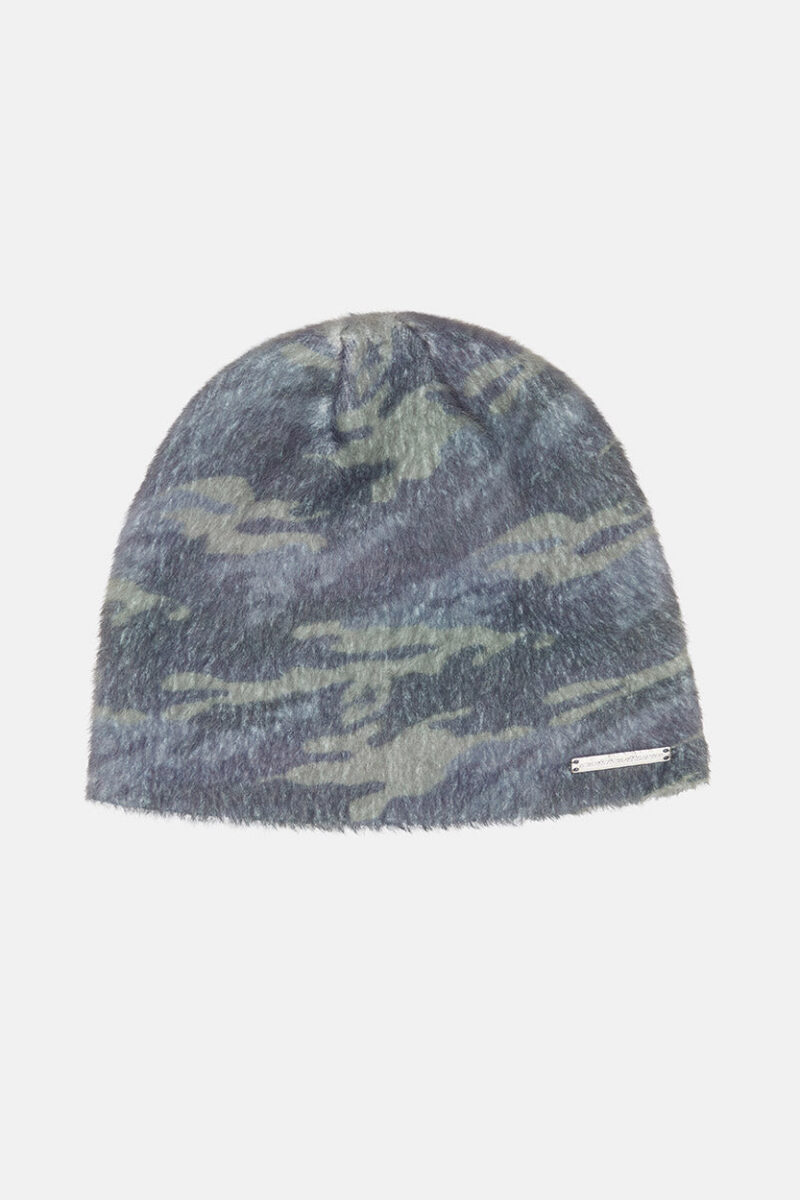 SOFT BEANIE DARK GREEN CAMO