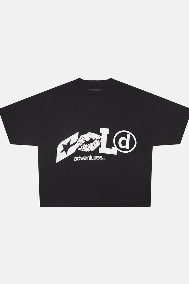 ADVENTURES TEE BLACK & WHITE