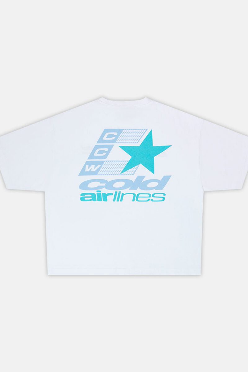 AIRLINES TEE WHITE