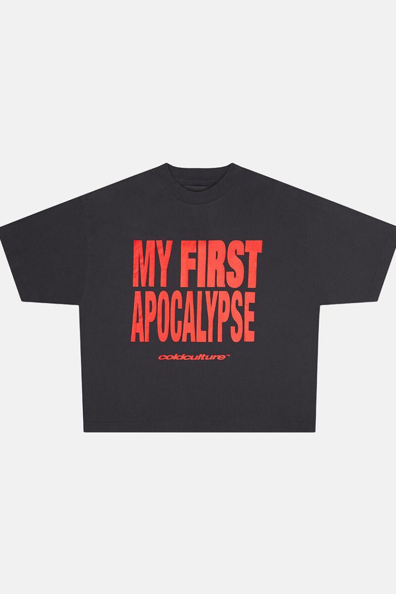 APOCALYPSE TEAM TEE GREY & RED