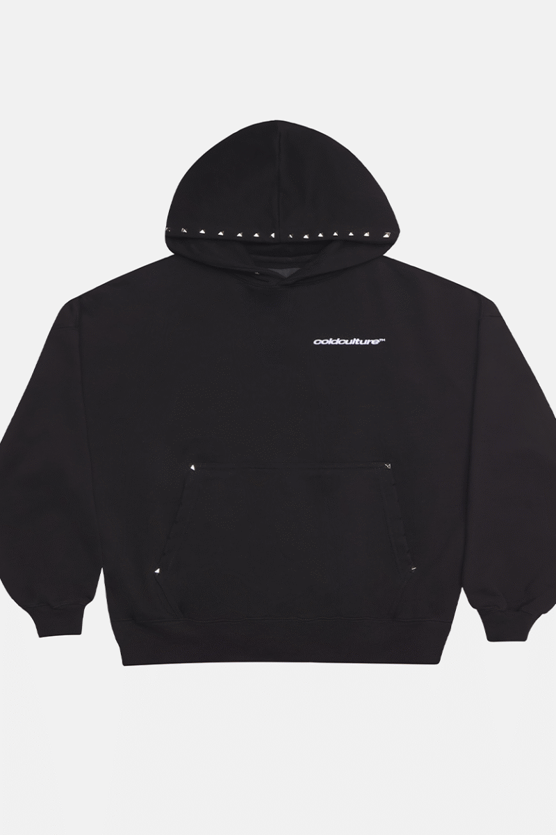 BADGES HOODIE BLACK
