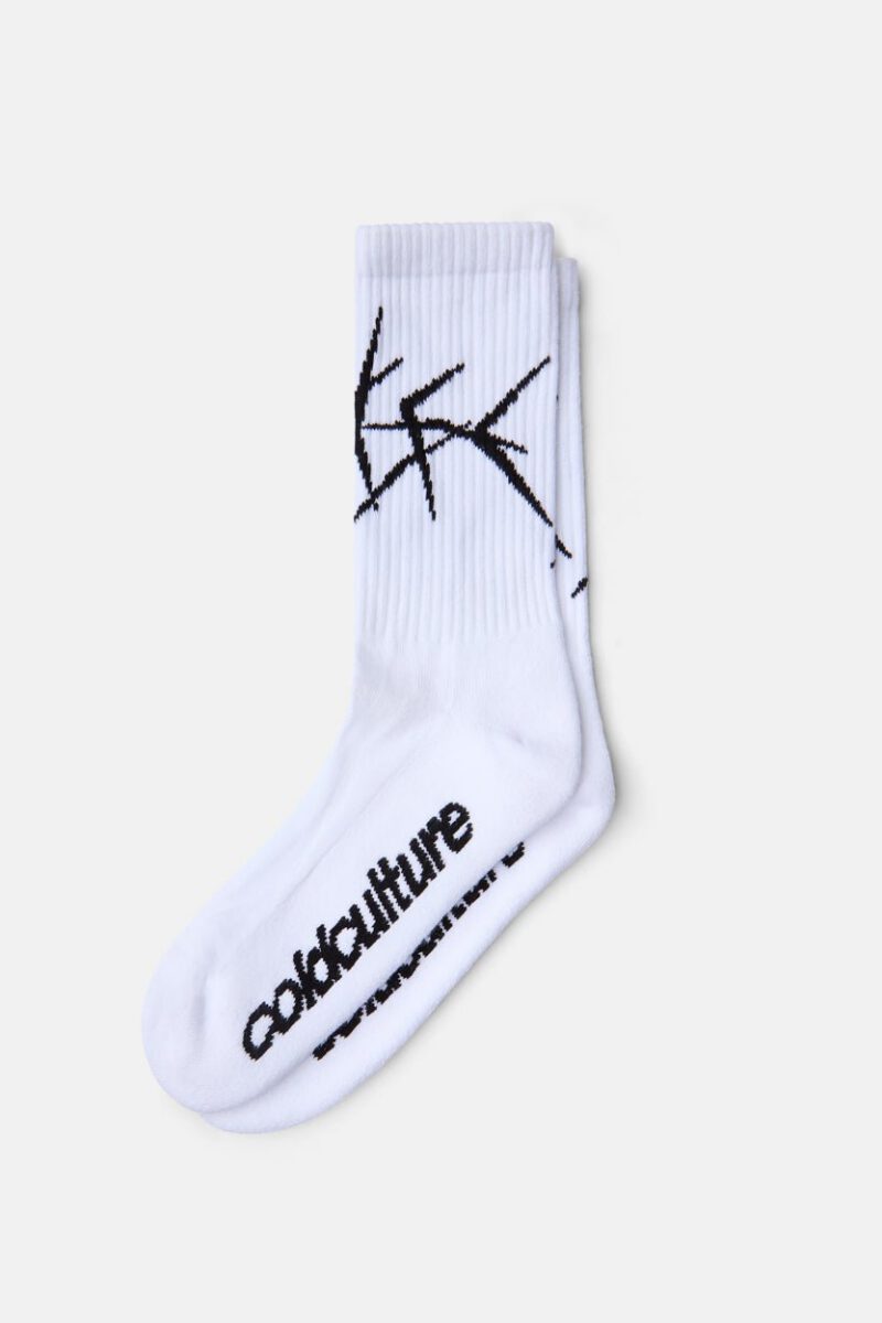 BRAMBLES SOCKS WHITE/BLACK