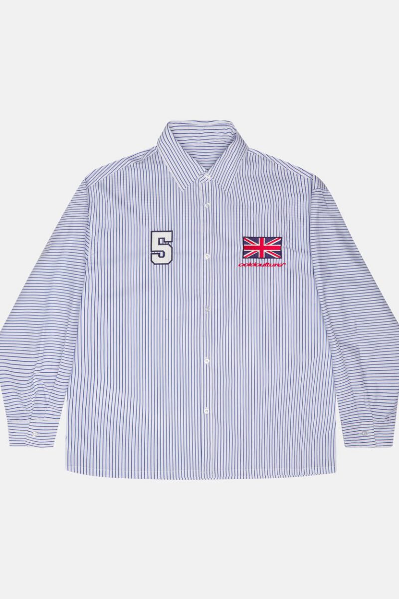 BRIGHTON SHIRT NAVY AND WHITE