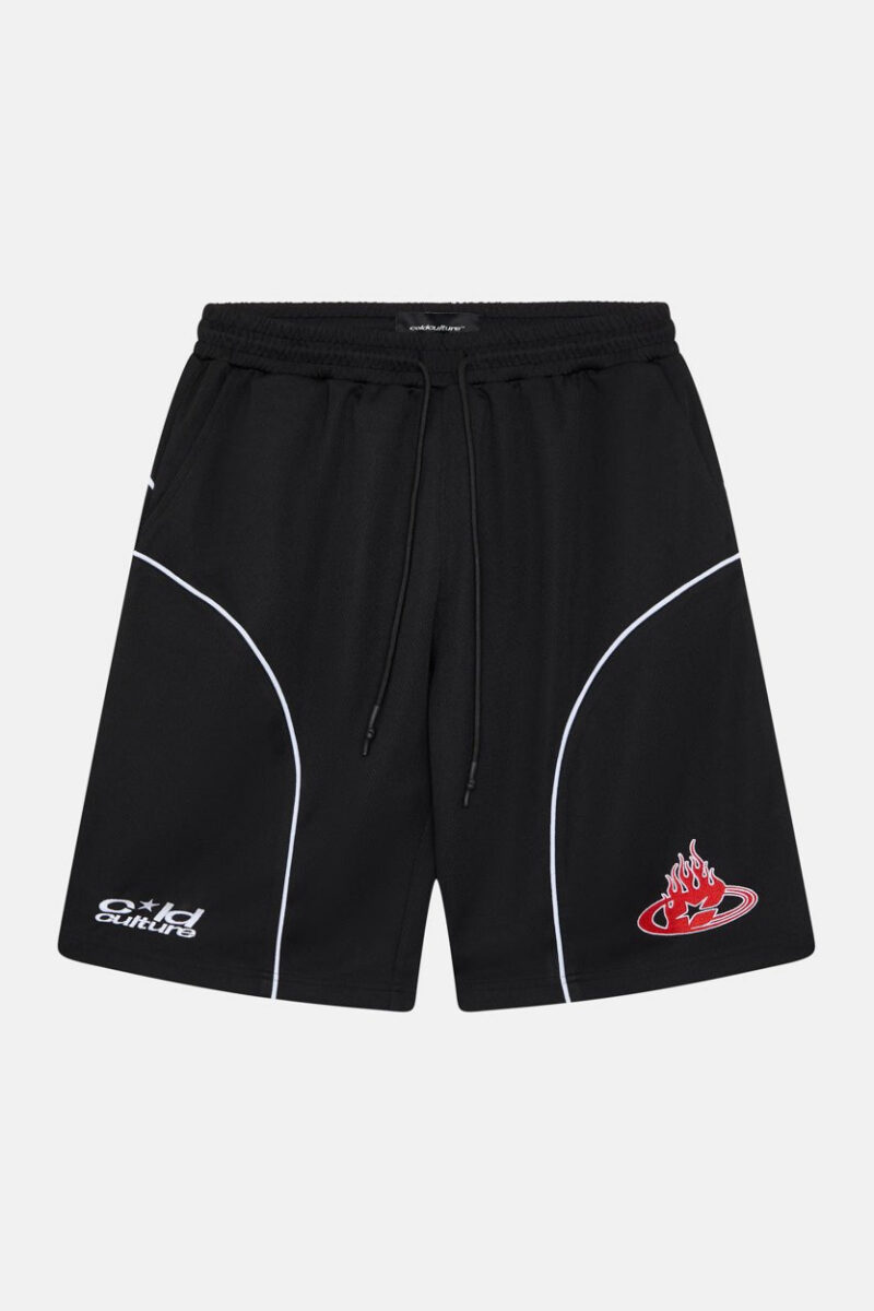 BURNIN COLD TRACKSUIT SHORTS BLACK