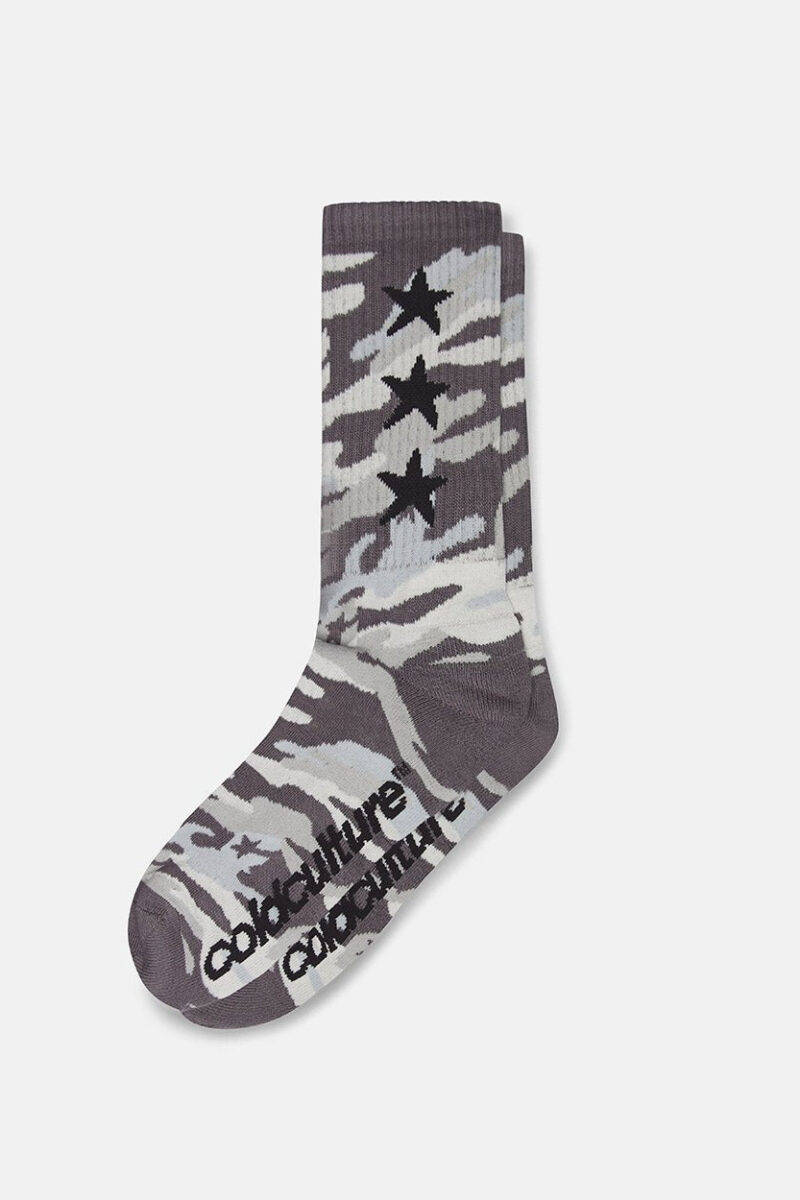 CAMO SOCKS GREY