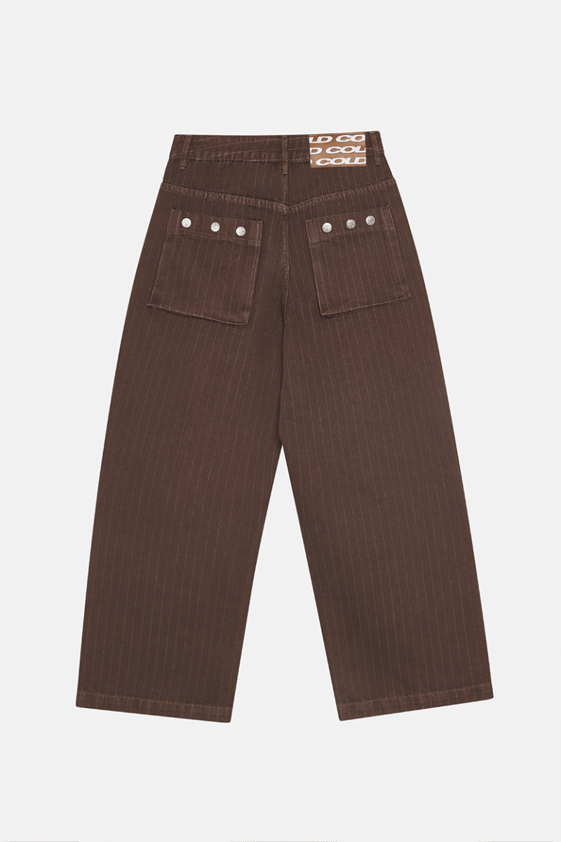 CASINO PANTS BROWN DENIM
