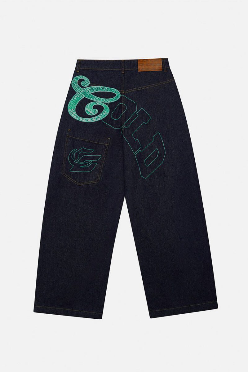 COLLEGE V3 PANTS RAW DENIM