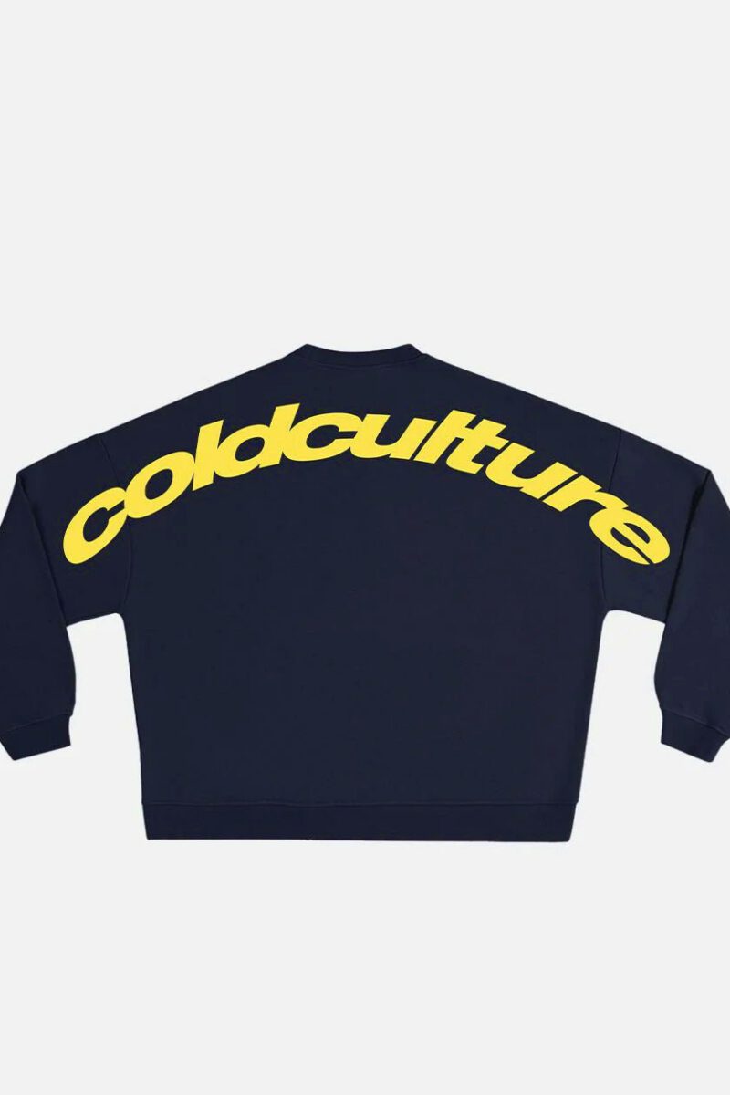 CURVED CREWNECK MIDNIGHT BLUE