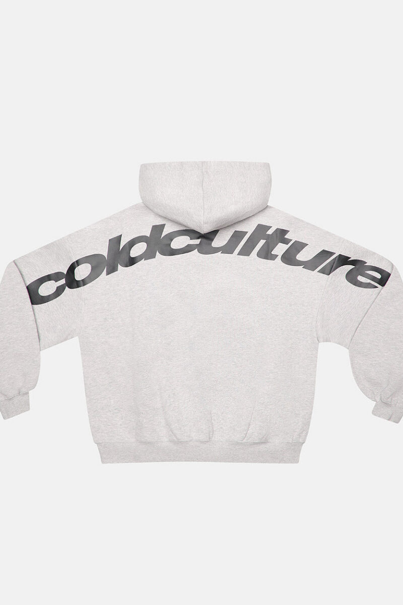 CURVED HOODIE GREY VIGORÉ