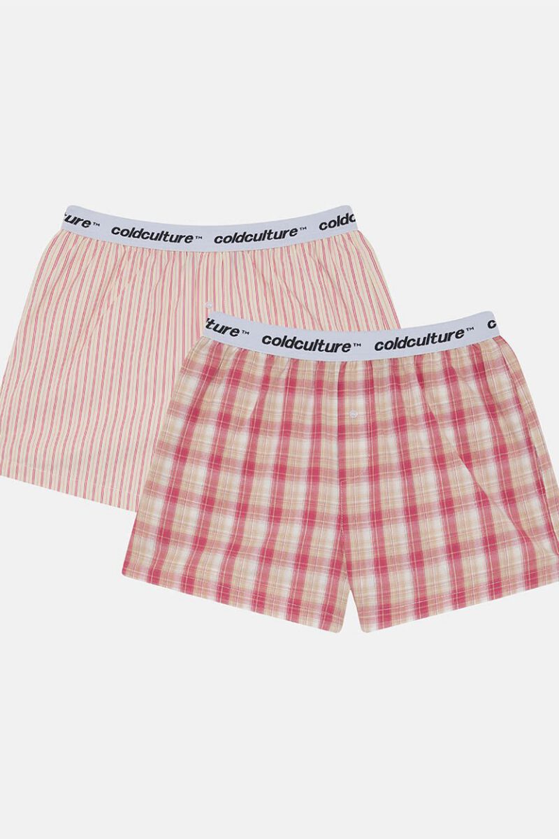 DISTORTED CHECK BOXERS