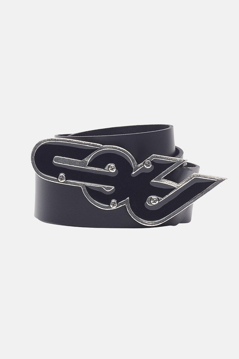 DIY BELT LEATHER BLACK