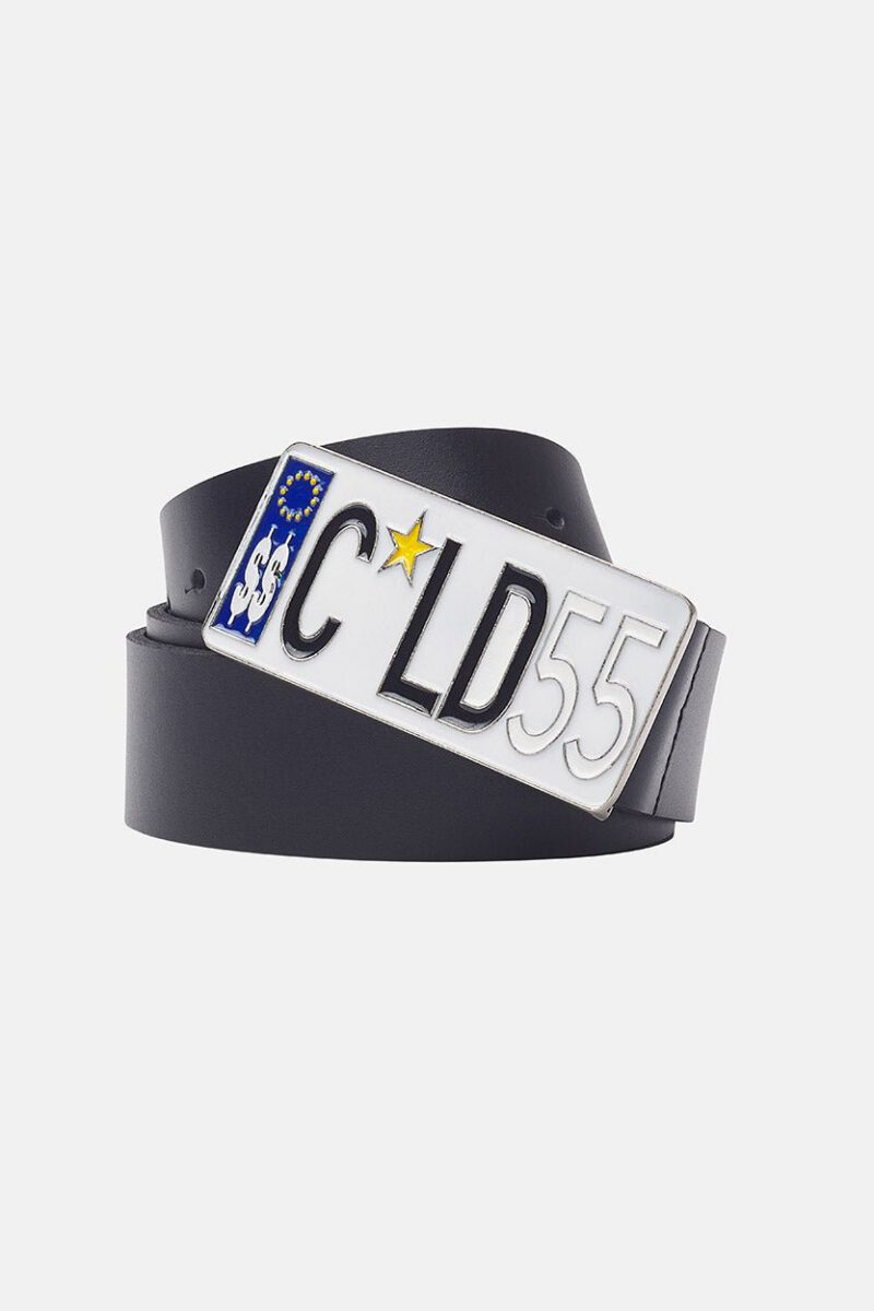 DRIVE ME BELT LEATHER BLACK