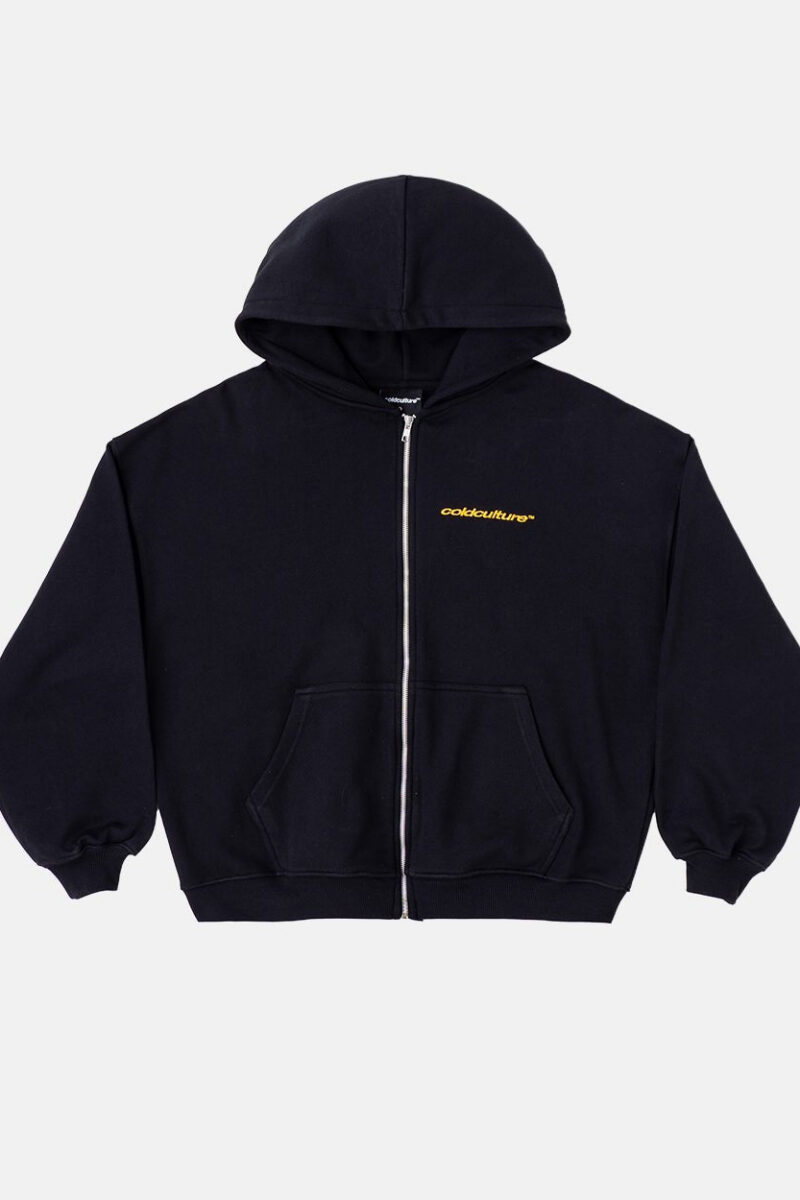 ESSENTIAL ZIP HOODIE MOONLESS NIGHT GREY