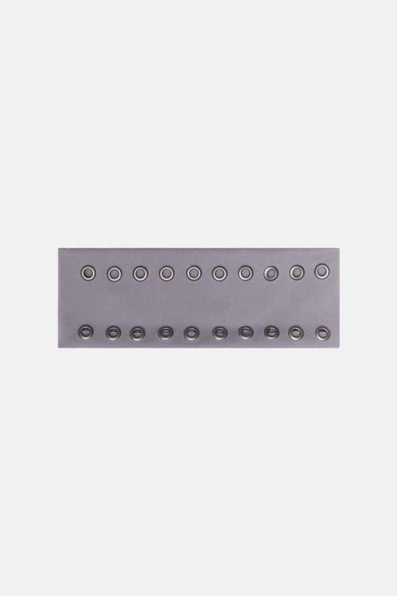 EYELETS HEADBAND STEEL GREY