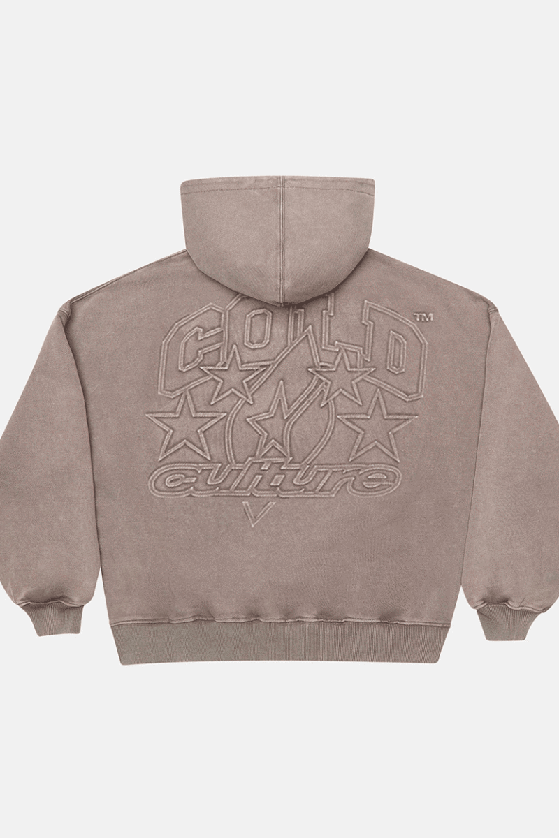 FROM COLD TO THE STARS HOODIE GREY