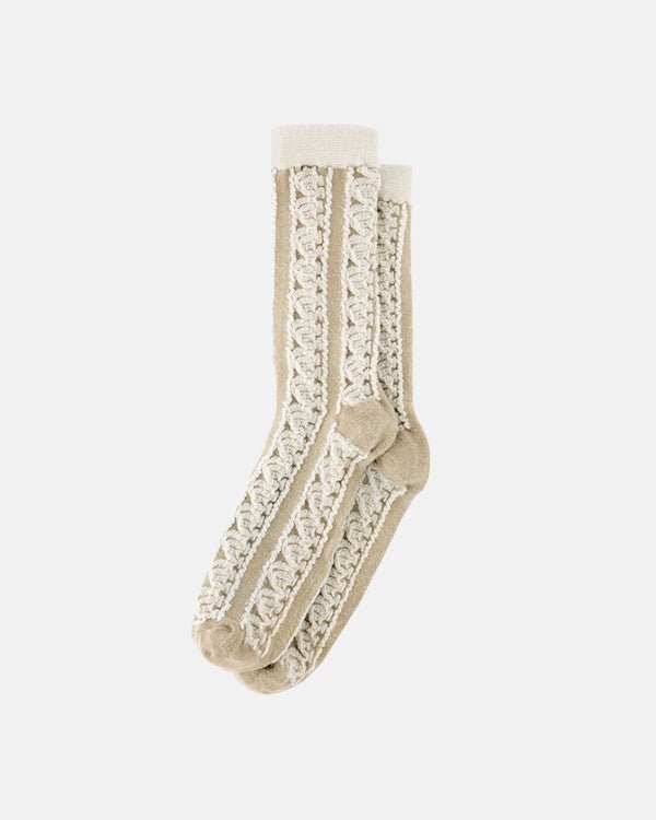 HORSESHOE SOCKS LIGHT GREY