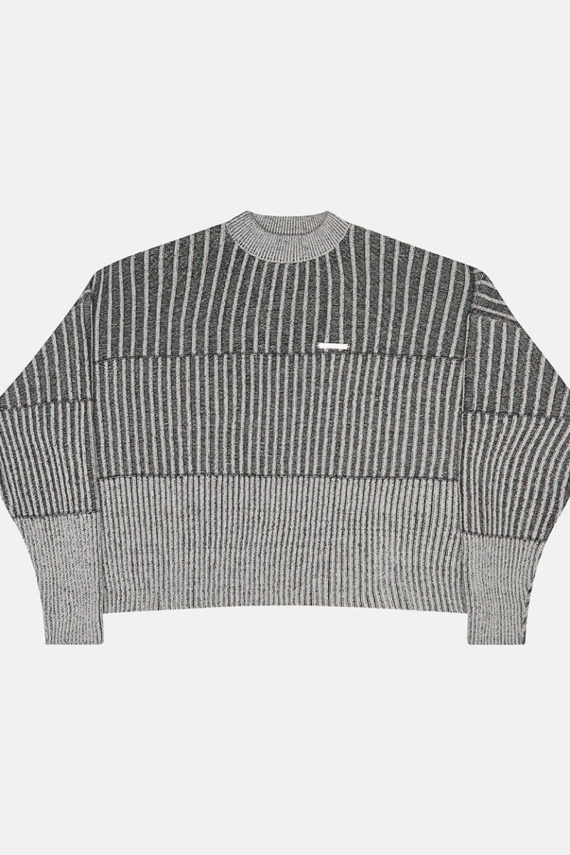 HYPERLINES KNIT BLACK & GREY