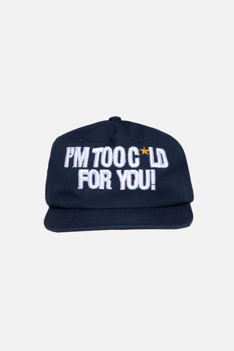 IM TOO COLD CAP NAVY