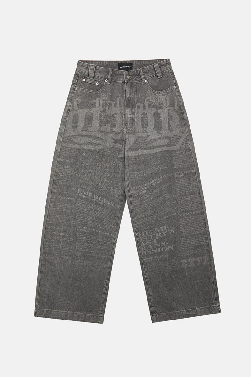 NEWSPAPER V3 PANTS GREY