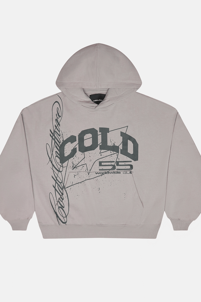 ON ROAD HOODIE GREY & GREEN
