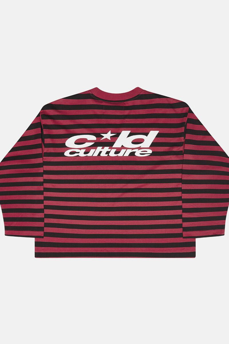 PARDON ME LONGSLEEVE BLACK & RED