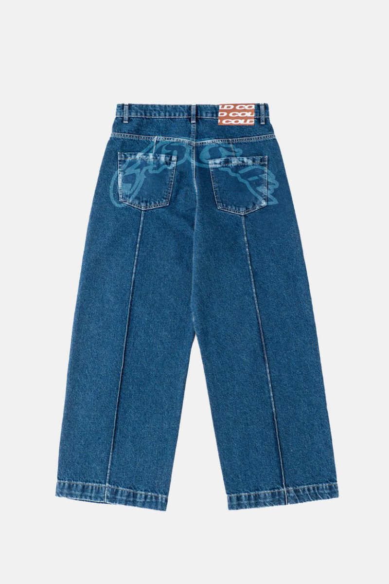 PINTUCK V2 PANTS BLUE DENIM