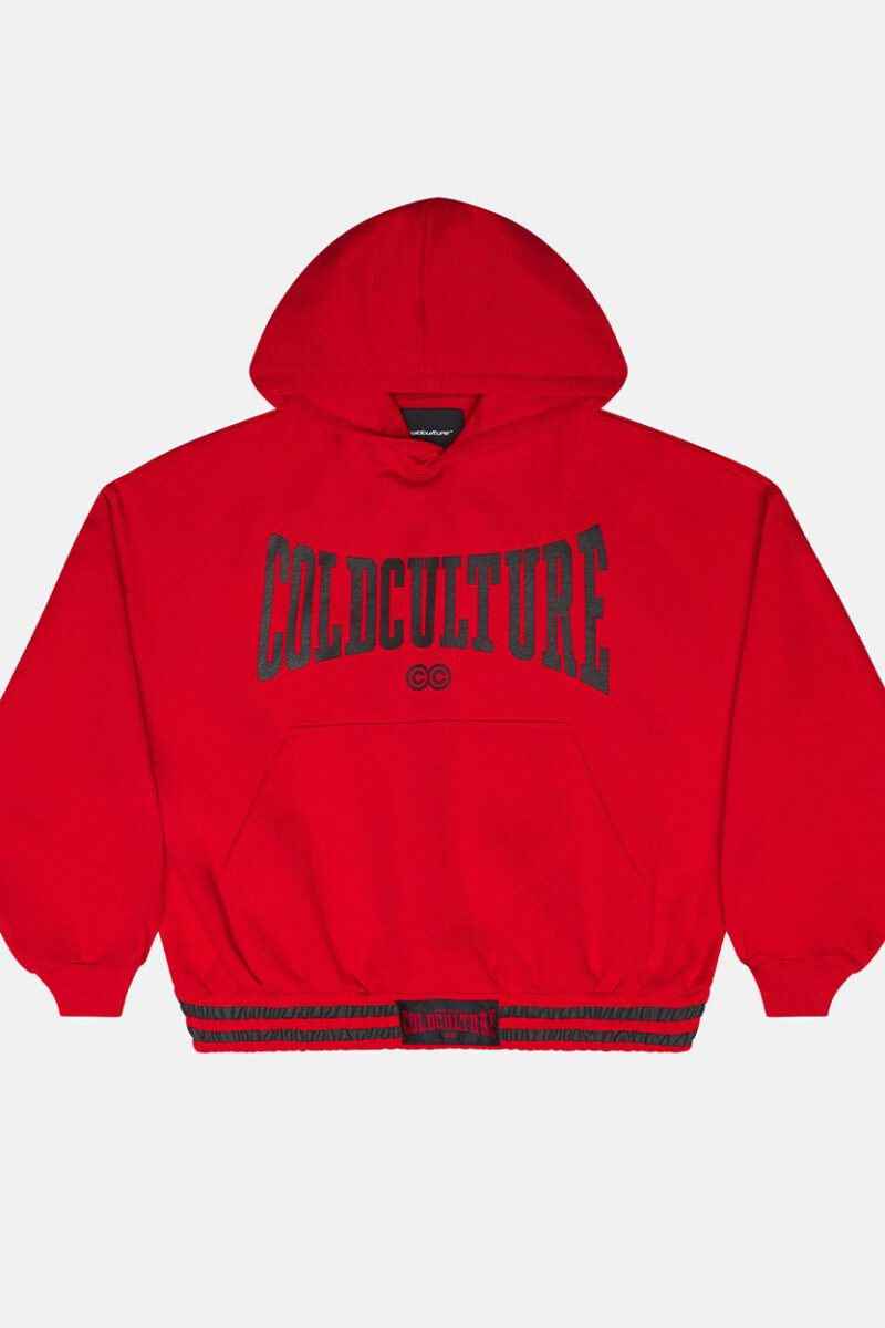 RAGE IN THE RING HOODIE RED