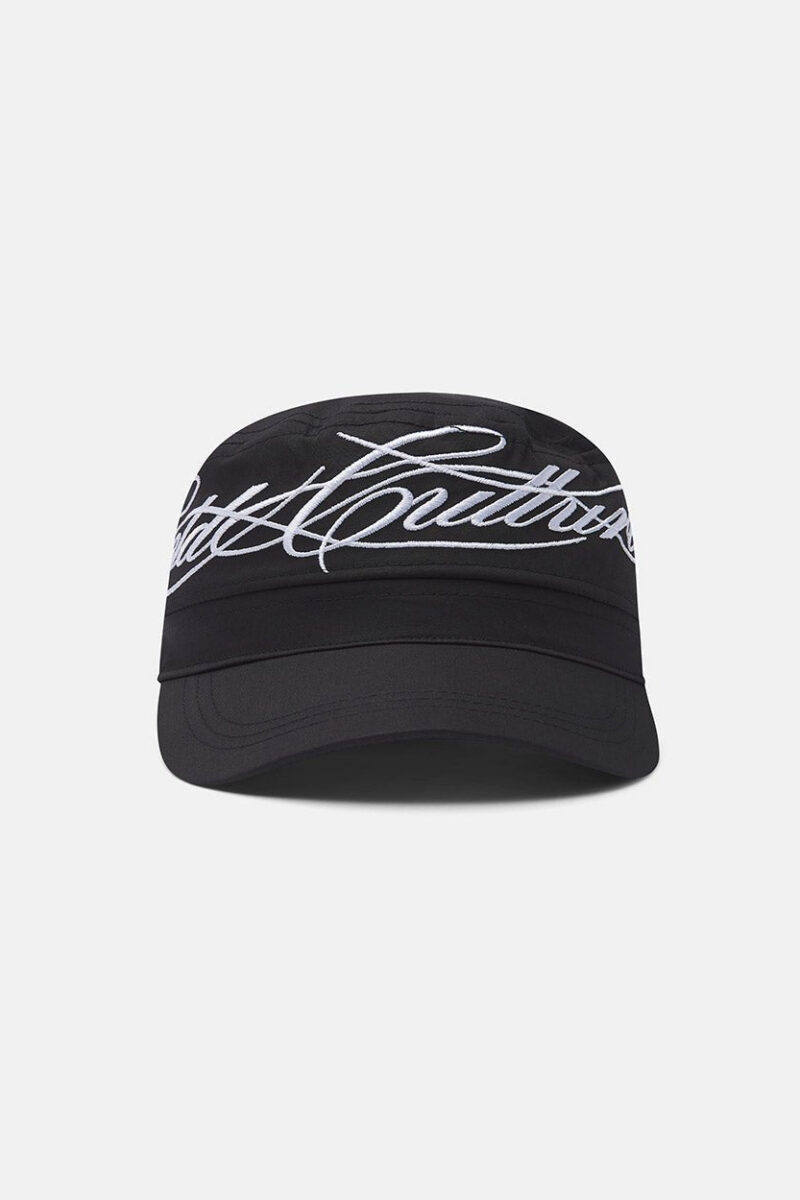 SCRIPT CAP BLACK