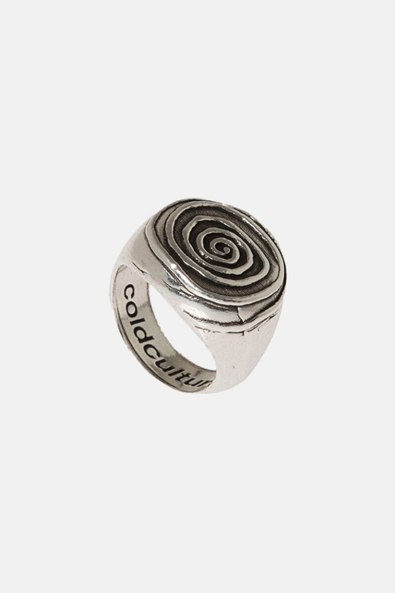 SPIRAL SIGNET RING