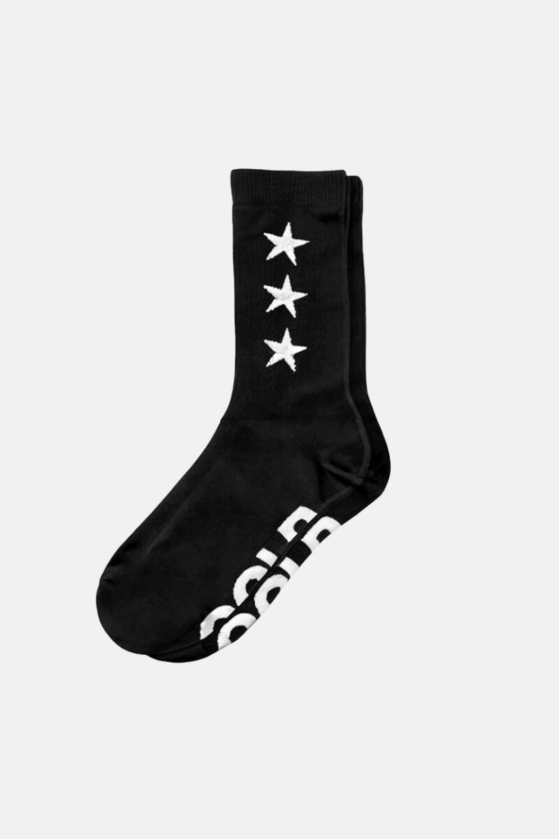 STARRY SOCKS BLACK