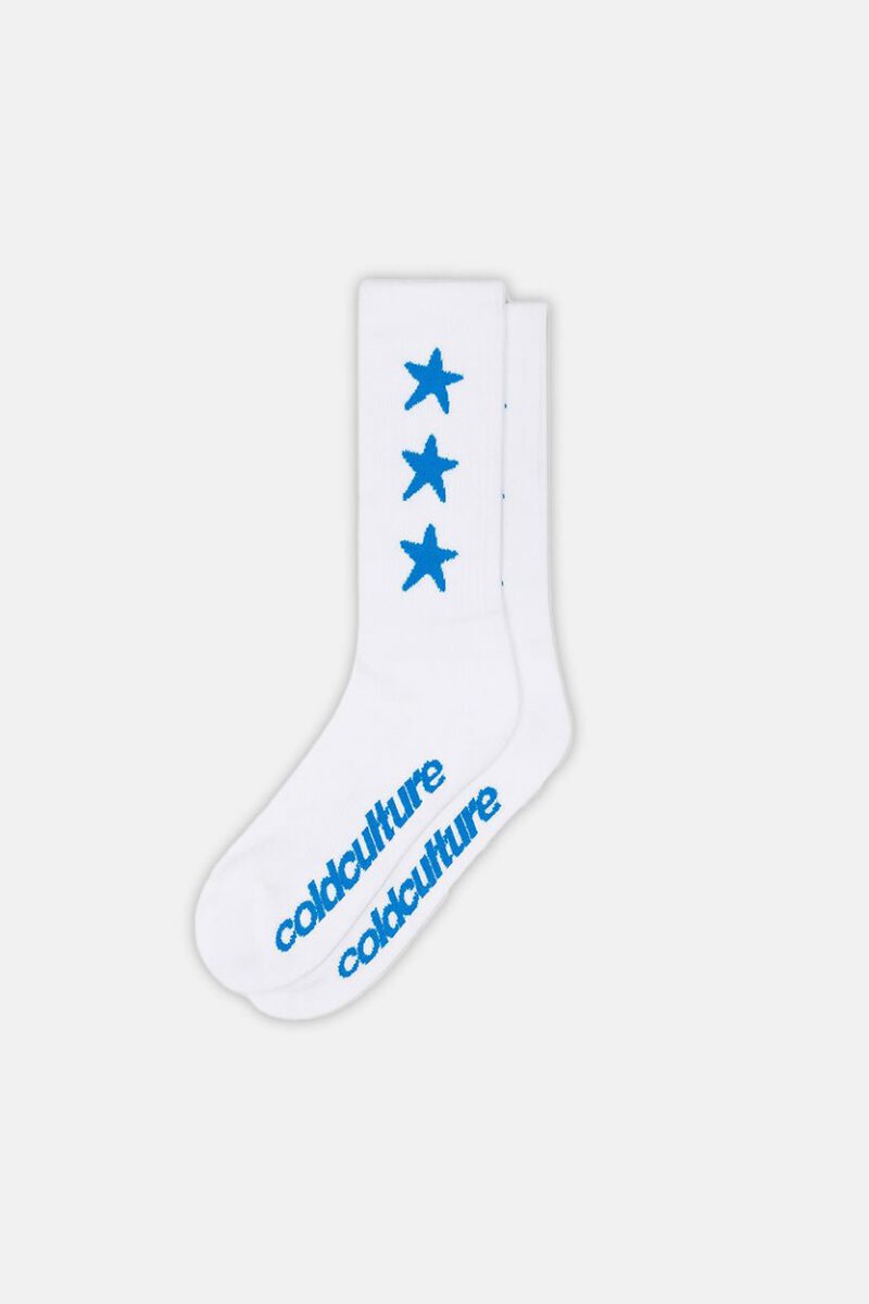 STARRY SOCKS BLUE/WHITE
