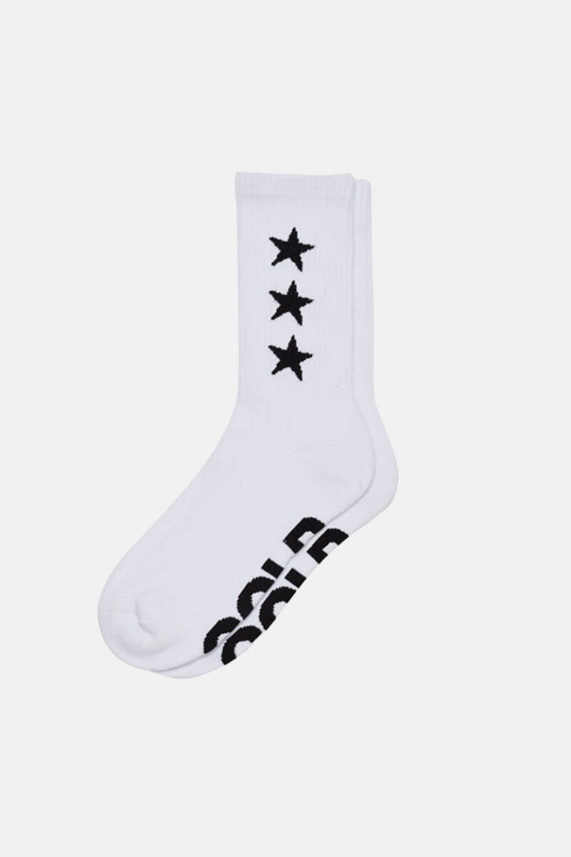 STARRY SOCKS WHITE