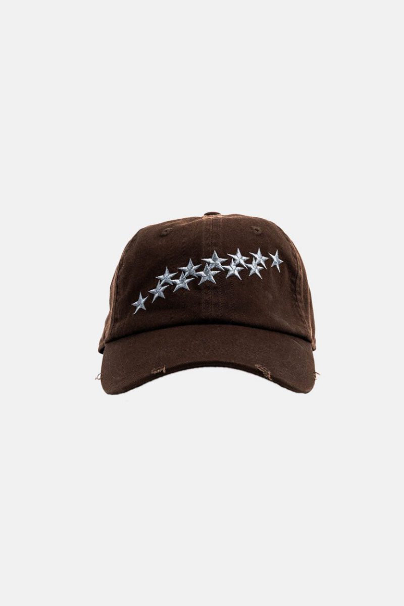 STARS CAP BLACKISH BROWN
