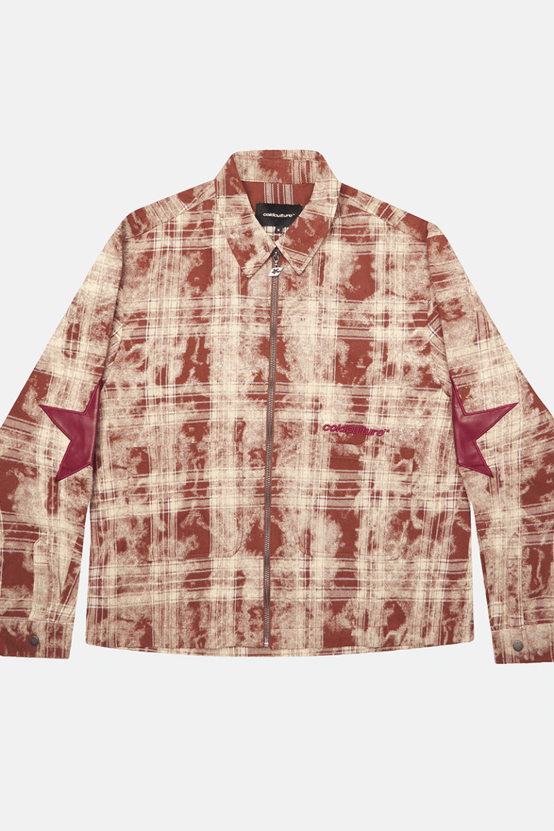 STARS JACKET BROWN