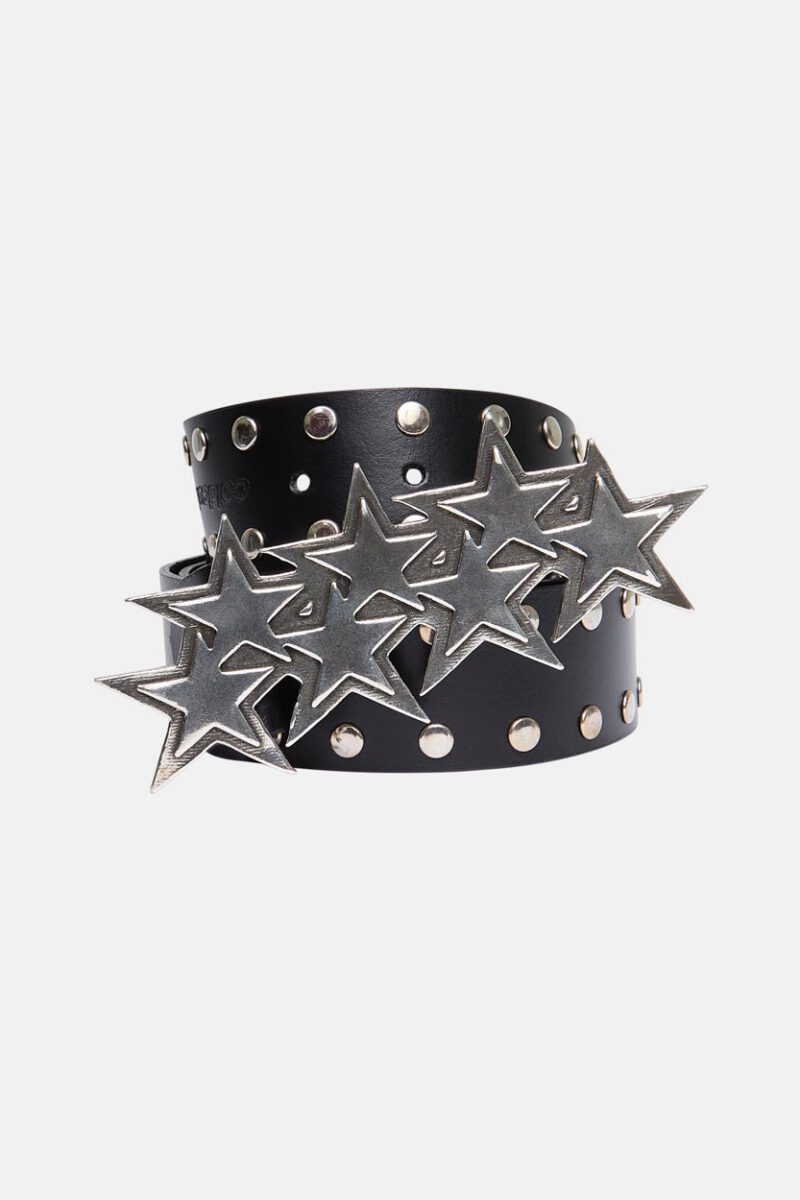 STARS LEATHER BELT RIVETS