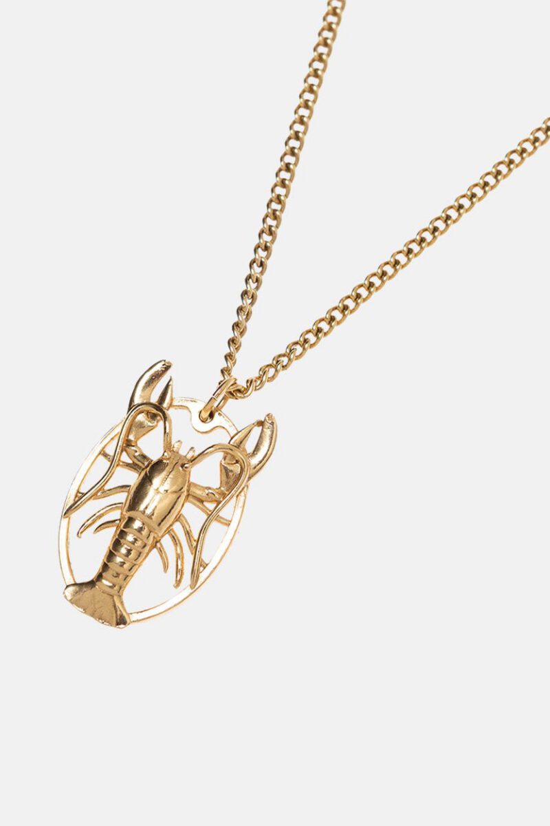 THE GOLDEN LOBSTER NECKLACE