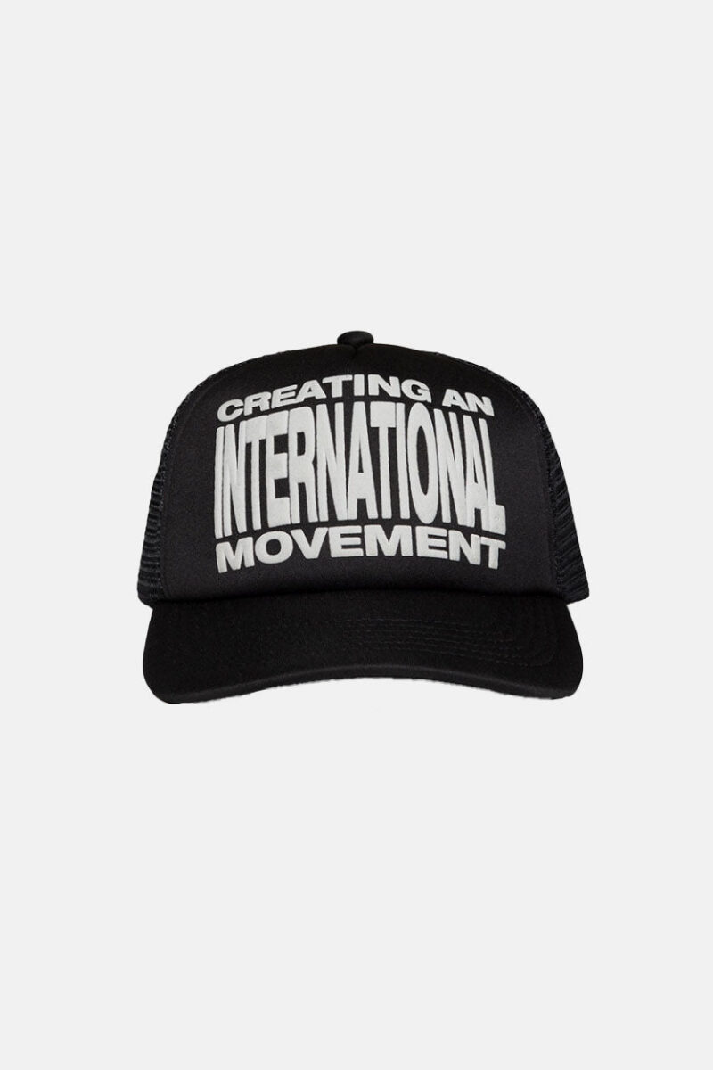 TYPE MODIFICATION TRUCKER CAP BLACK