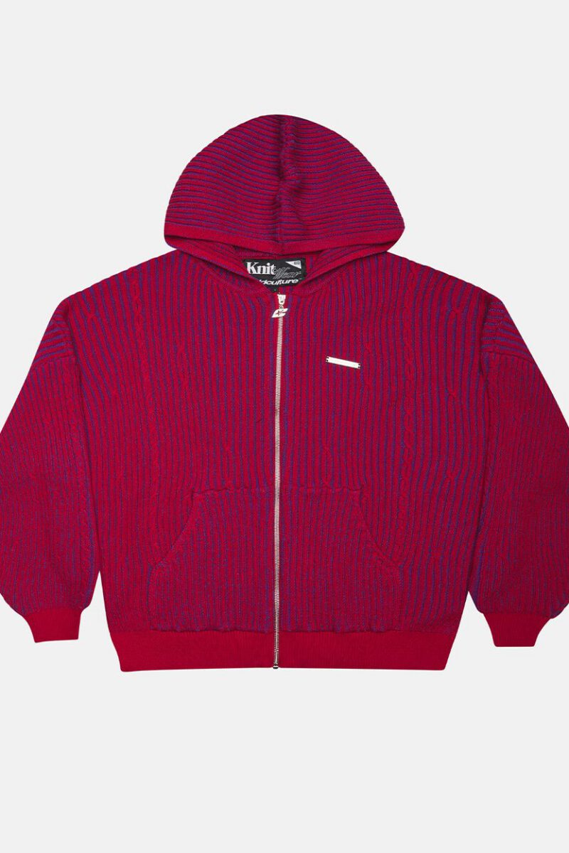 VIBE JUNCTION KNIT BLUE & RED