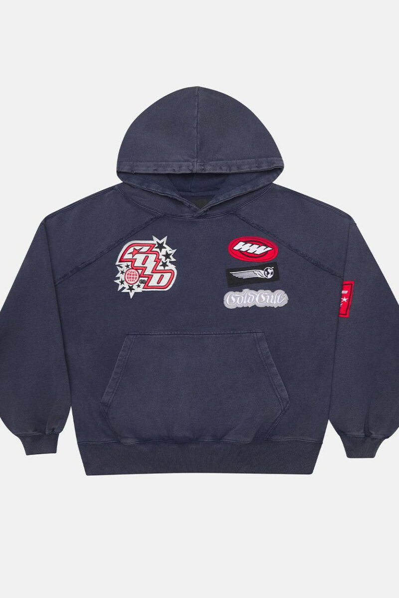 WALKER HOODIE DARK BLUE