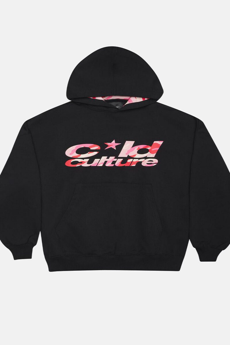 WILD CAMO HOODIE BLACK