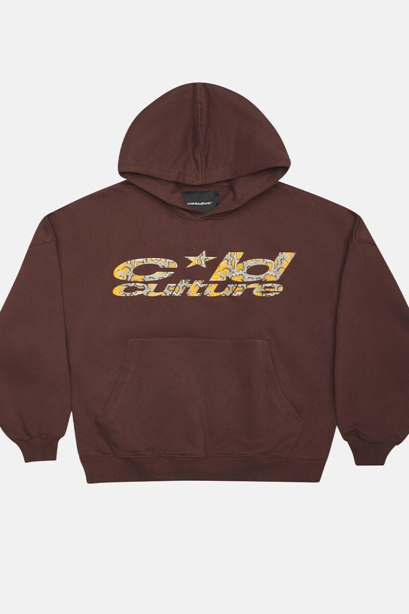 WILD SNAKE HOODIE BROWN