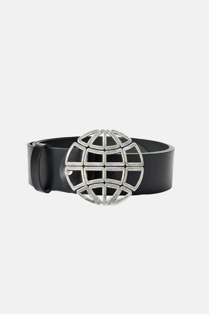 WORLD LEATHER BELT BLACK